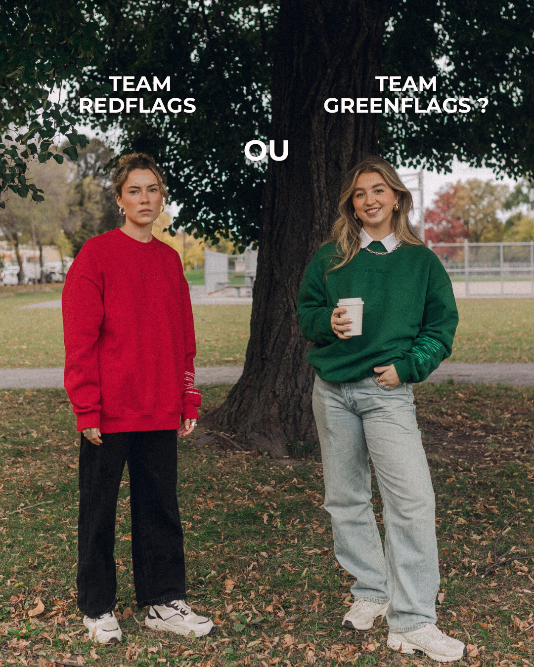 The Red Flags Crewneck