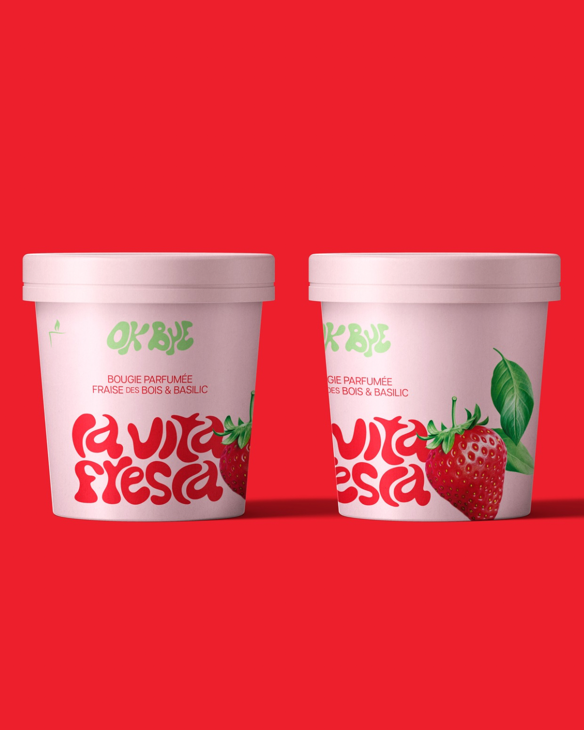 Fraise des bois & Basilic