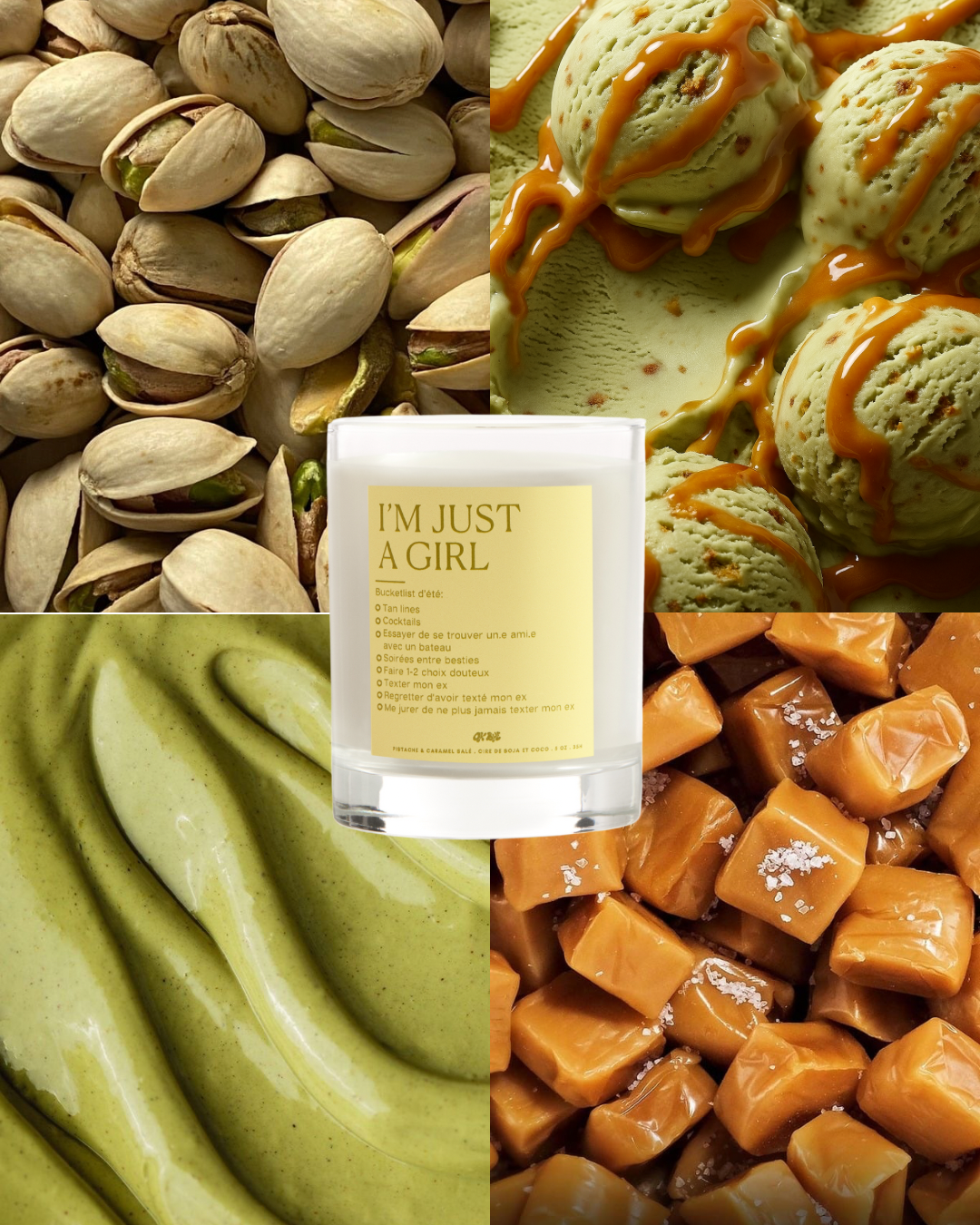 Pistache & Caramel salé