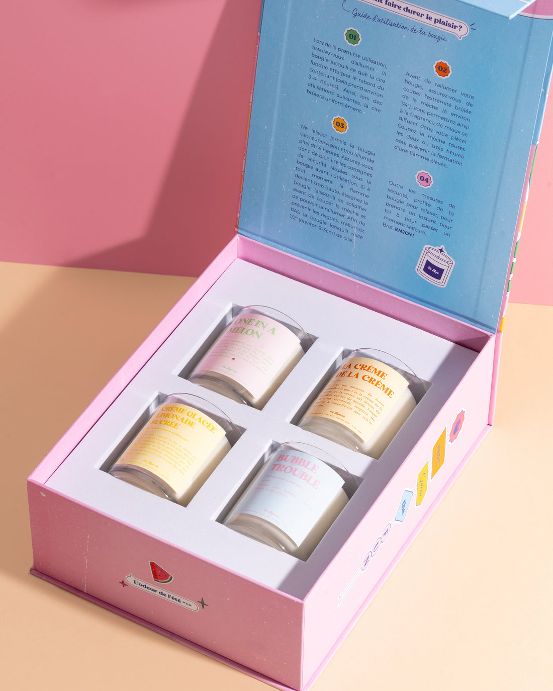 All About Fun - Coffret de bougies