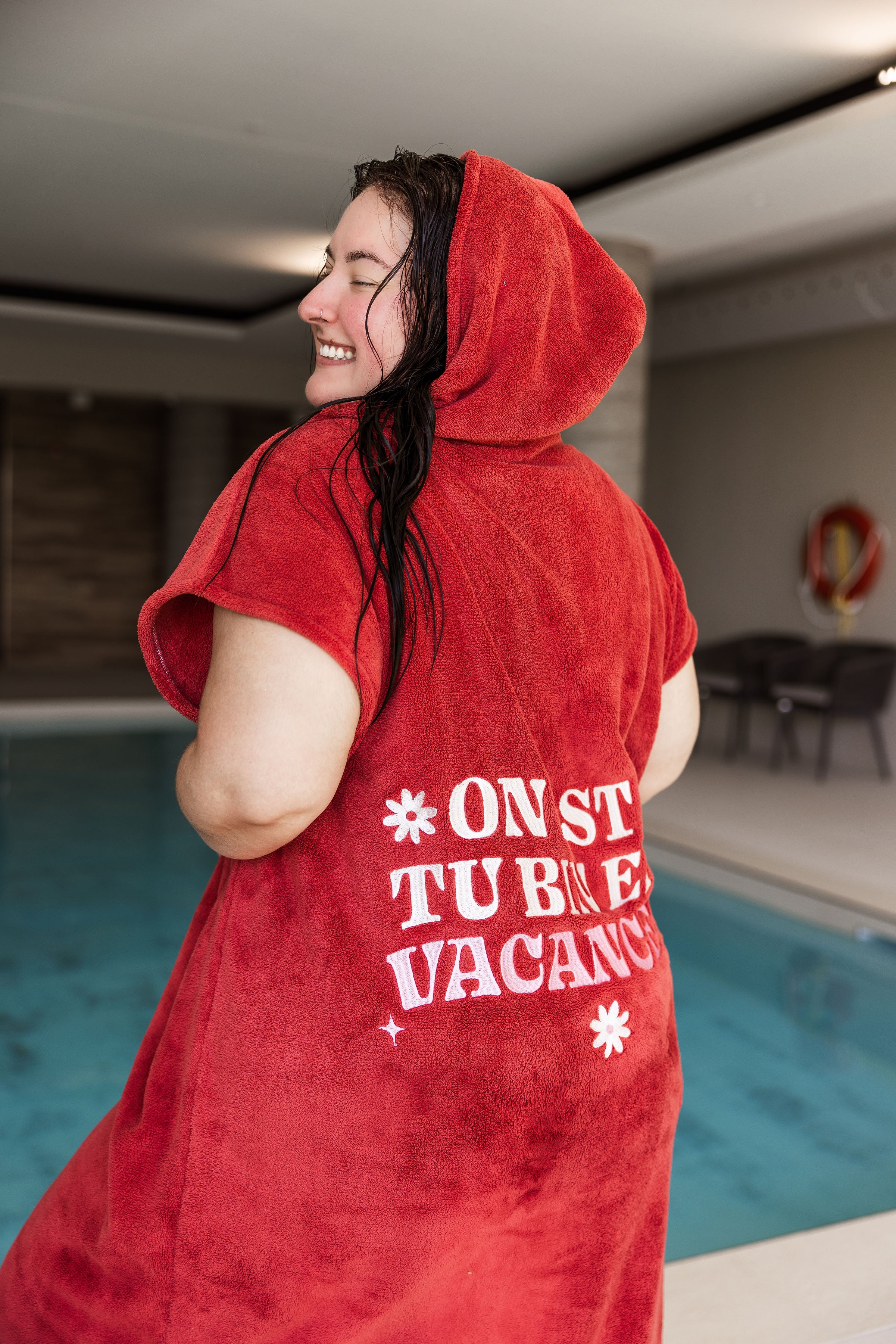 Hooded towel - Are you on vacation?