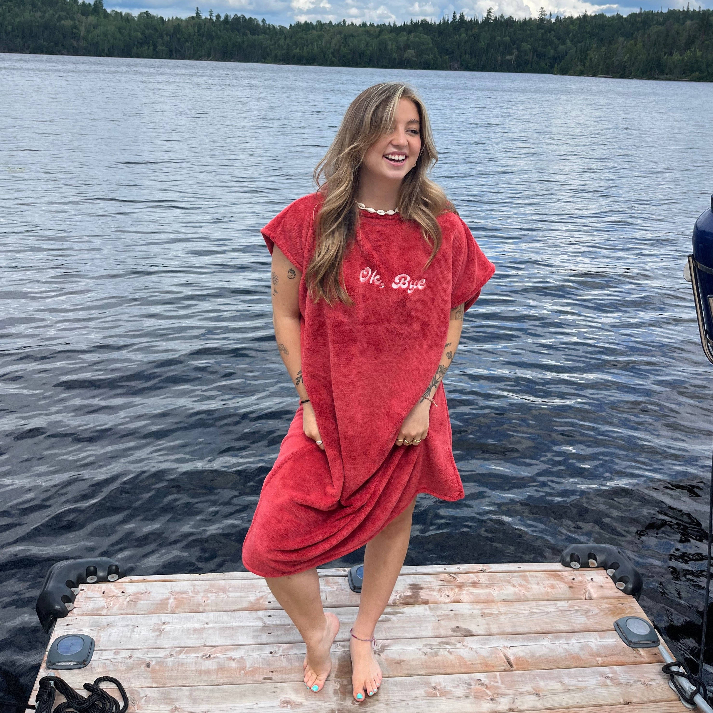 Hooded towel - Are you on vacation?