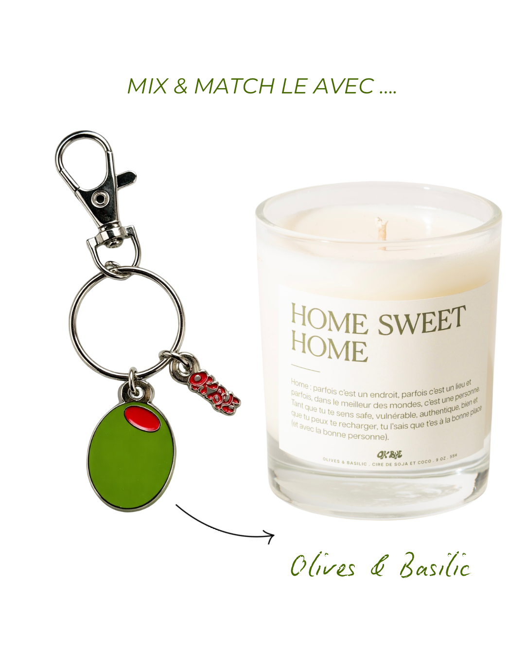 Le Porte-Clés Olive