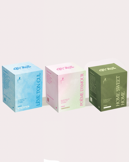 Trio de bougies