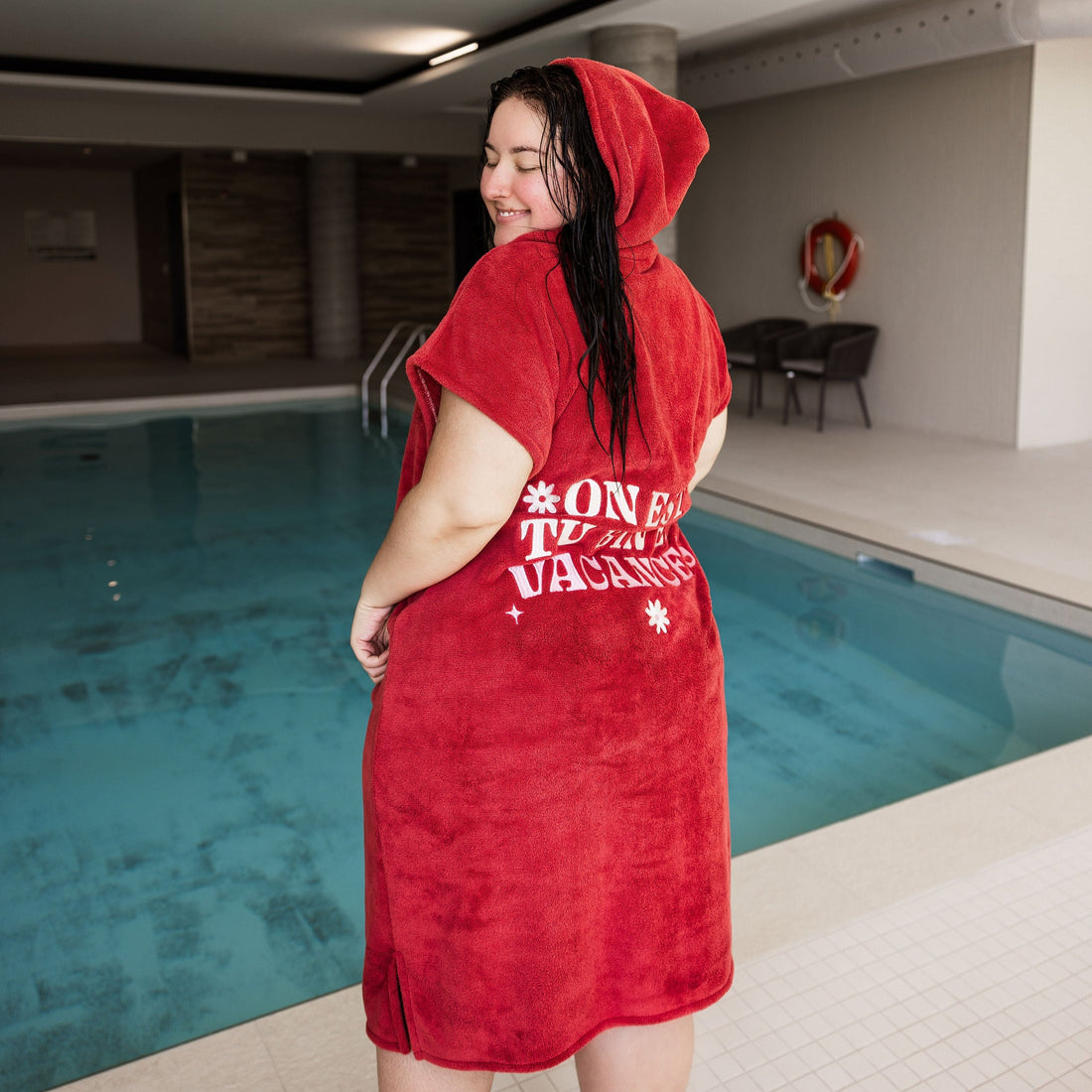 Hooded towel - Are you on vacation? 